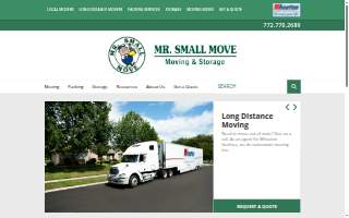 Mr Small Move of Sebastian website
