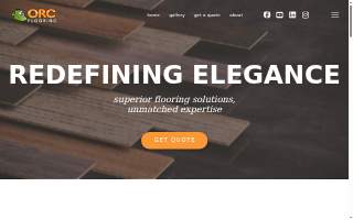 ORC Flooring website