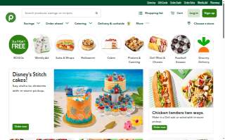 Publix Super Market at Mary Brickell Village website