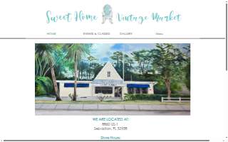 Sweet Home Vintage Market website