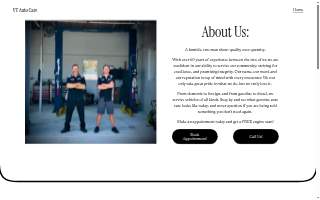 VT Auto Care website