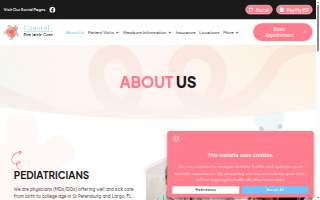 Coastal Pediatric Care website
