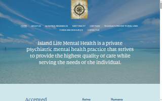 Island Life Mental Health website