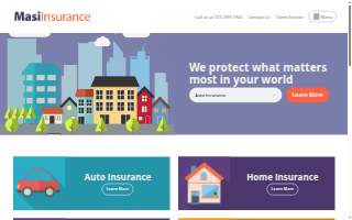 Masi Insurance Inc website