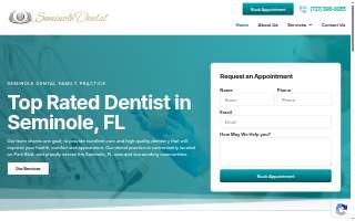 Seminole Dental website
