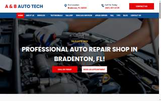 A & B Auto Tech LLC website