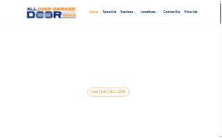 All Over Garage Door Repair of South Bradenton website