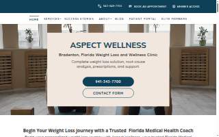 Aspect Wellness - Hormone Balancing & Weight Loss Clinic Bradenton, Florida of South Bradenton website