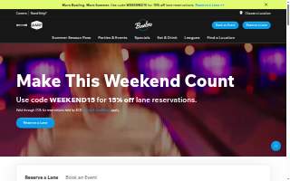 Bowlero Bradenton of South Bradenton website