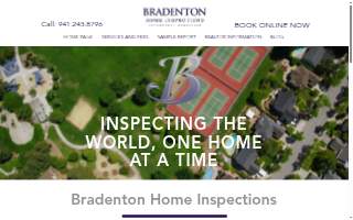 Bradenton Home Inspections website