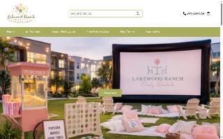 Lakewood Ranch Party Rentals of South Bradenton website