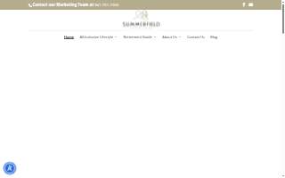 Summerfield Senior Living of South Bradenton website