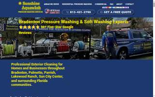 Sunshine AquaWash of South Bradenton website