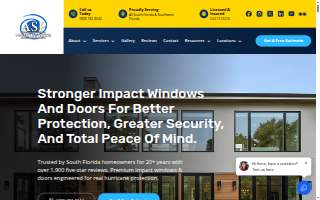 ASP Windows and Doors of Kendall West website