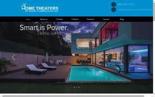 Home Theaters of South Florida website