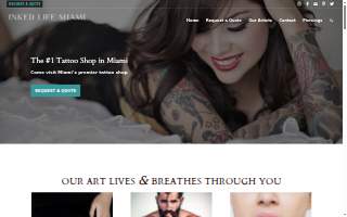 Inked Life Miami of South Miami Heights website