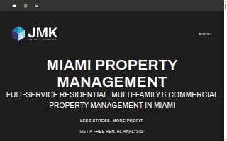 JMK Property Management of South Miami Heights website