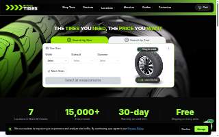 MrGoma Tires – Miami South (US-1) of South Miami Heights website