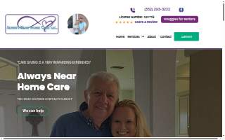Always Near Home Care, LLC website