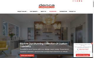 Cabinet Design Studio website