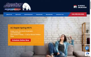 Comfort Control Specialists, Inc. website