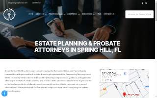 Cors Law, PLLC website