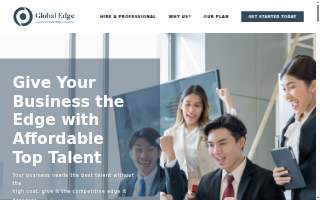 Global Edge Staffing of Spring Hill website