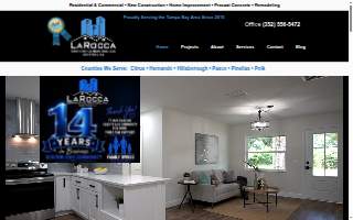 LaRocca Contracting Services website