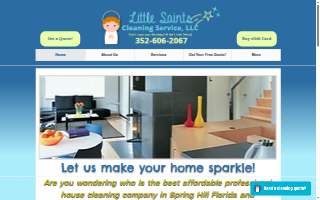 Little Saints Cleaning Service LLC website
