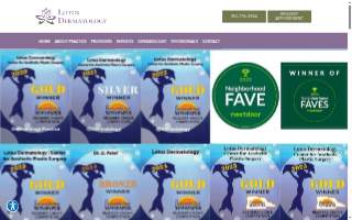 Lotus Dermatology of Spring Hill website