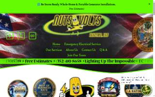 Nuts and Volts Electric LLC website
