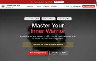 Owaza Martial Arts website