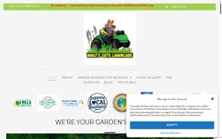 Wolfs Cuts Lawncare website