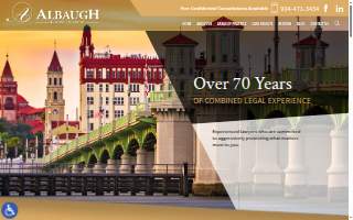 Albaugh Law Firm website