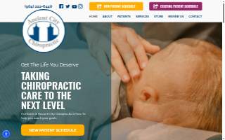 Ancient City Chiropractic website