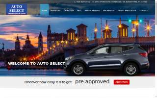 Auto Select website