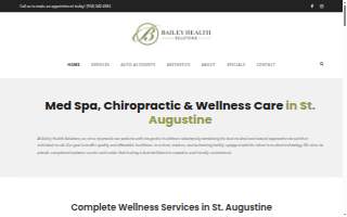 Bailey Health Solutions website