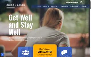 CHIRO + LASER Saint Augustine website