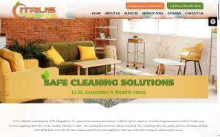 Citrus Carpet & Tile Cleaning website