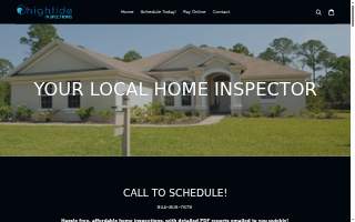 High Tide Inspections website