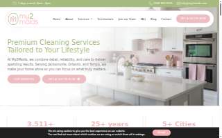 My2Maids website