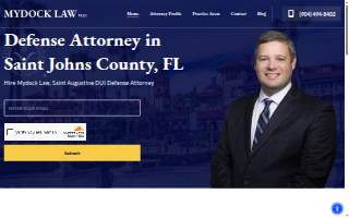 Mydock Law, PLLC website