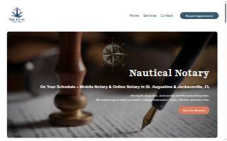 Nautical Notary website