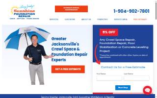 Sunshine Foundation Repair of St. Augustine website