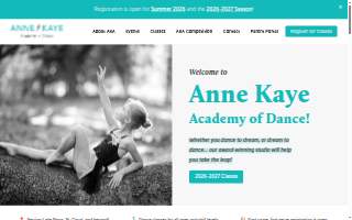 Anne Kaye Academy of Dance website