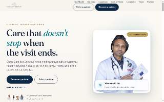 Cloud Care Medicine website