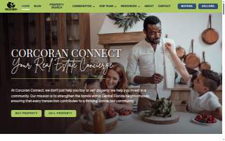Corcoran Connect website
