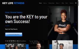 Key Life Fitness and Training website