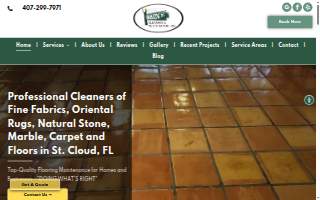 Mainstreet Cleaning & Restoration website
