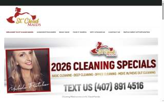 St.Cloud Maids website
